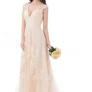 Gorgeous Lace Blush Dress!